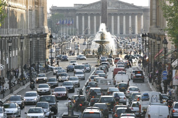 embouteillages transport Paris