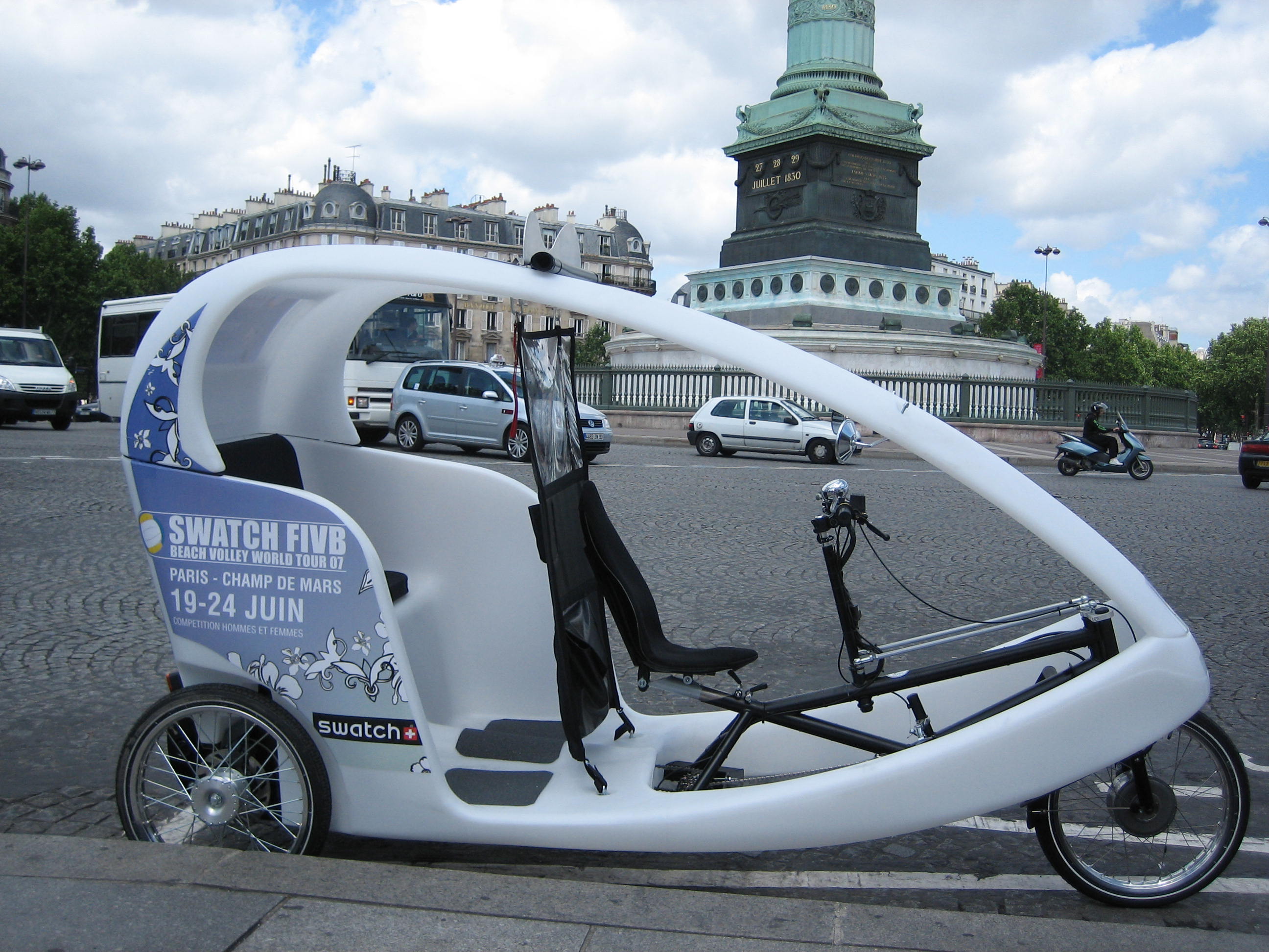 vélos taxis Paris