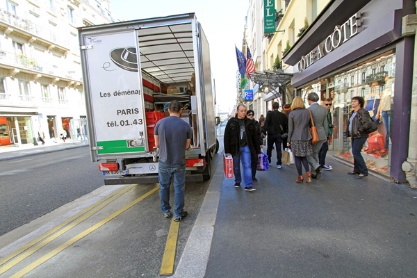 livraison marchandises paris